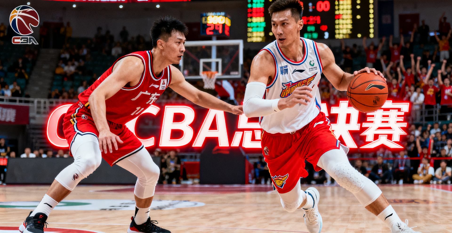 CBA比赛场景